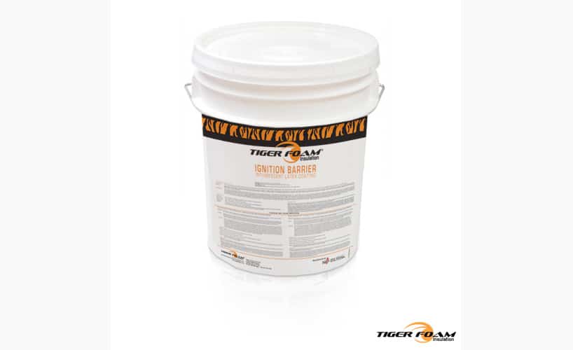 Tiger Foam Spray Foam Insulation Ignition Barrier