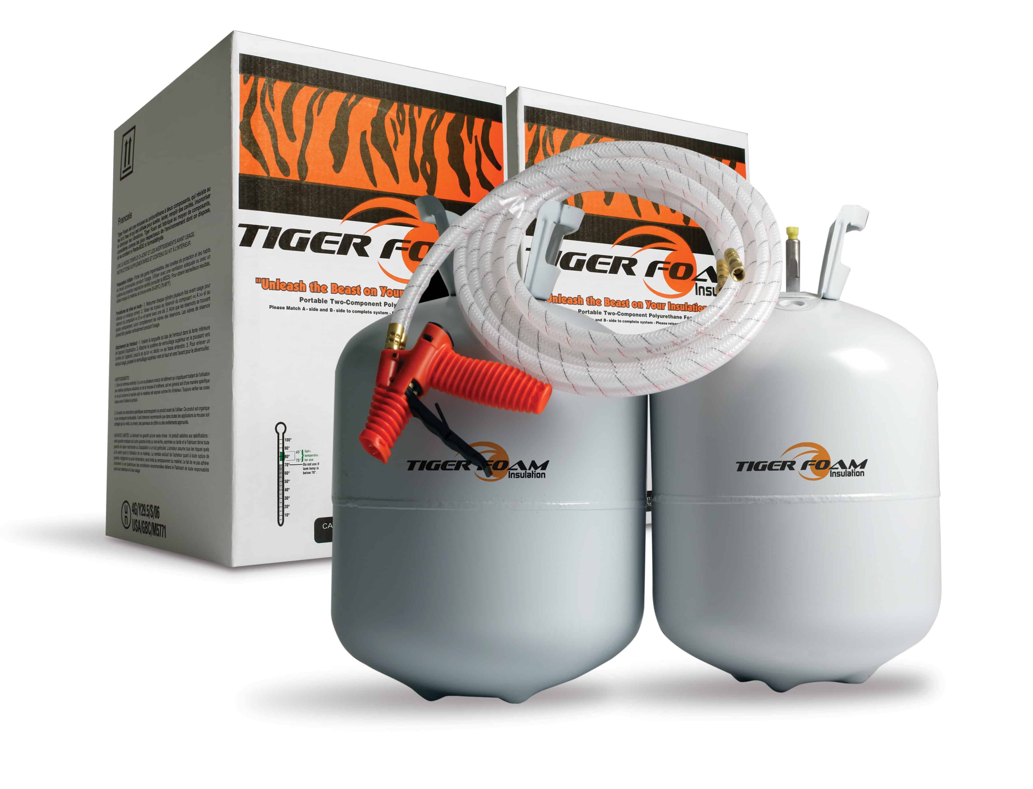 Tiger Foam Spray Foam Insulation Order Products   Tiger 2kits 