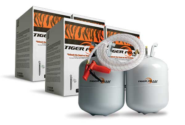 Premium Spray Foam Insulation DIY Kits and Accessories by Tiger